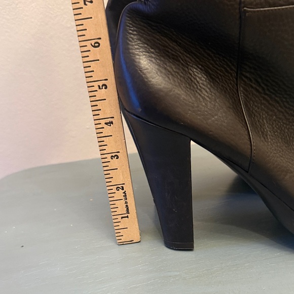 Calvin Klein Dark Brown Over the Knee Boots - Picture 10 of 10